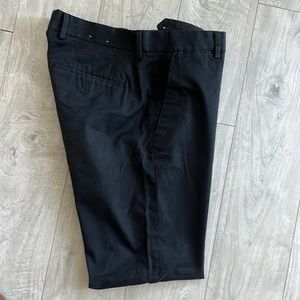 Express, slim fit, straight leg, flat front dress pants. 30x30. Black